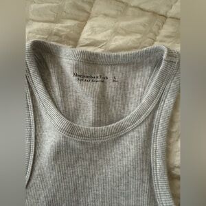 Abercrombie, soft AF high neck ribbed tank size L